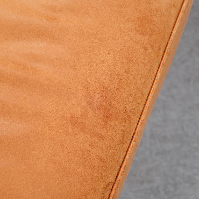 A 1960's leather sofa from Dux.