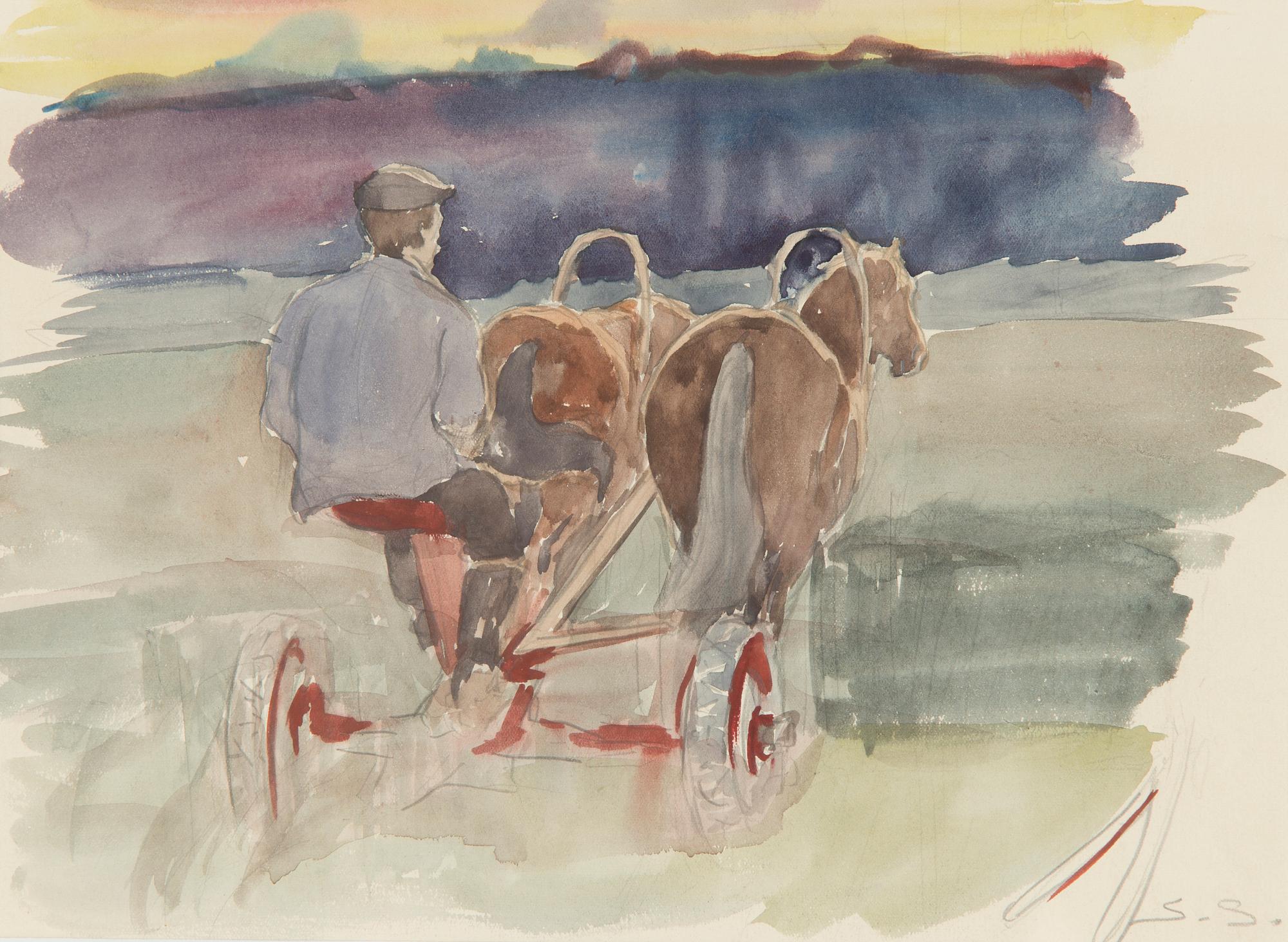 Santeri Salokivi, Man med Hästkärra.