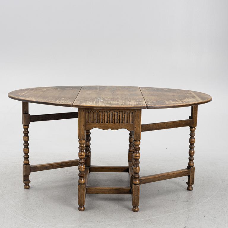 Drop-leaf table, 19th century.