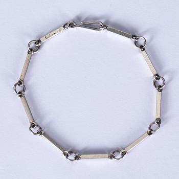 ARMLÄNK, silver, Wiwen Nilsson, Lund ca 1939. Vikt ca 6 g.