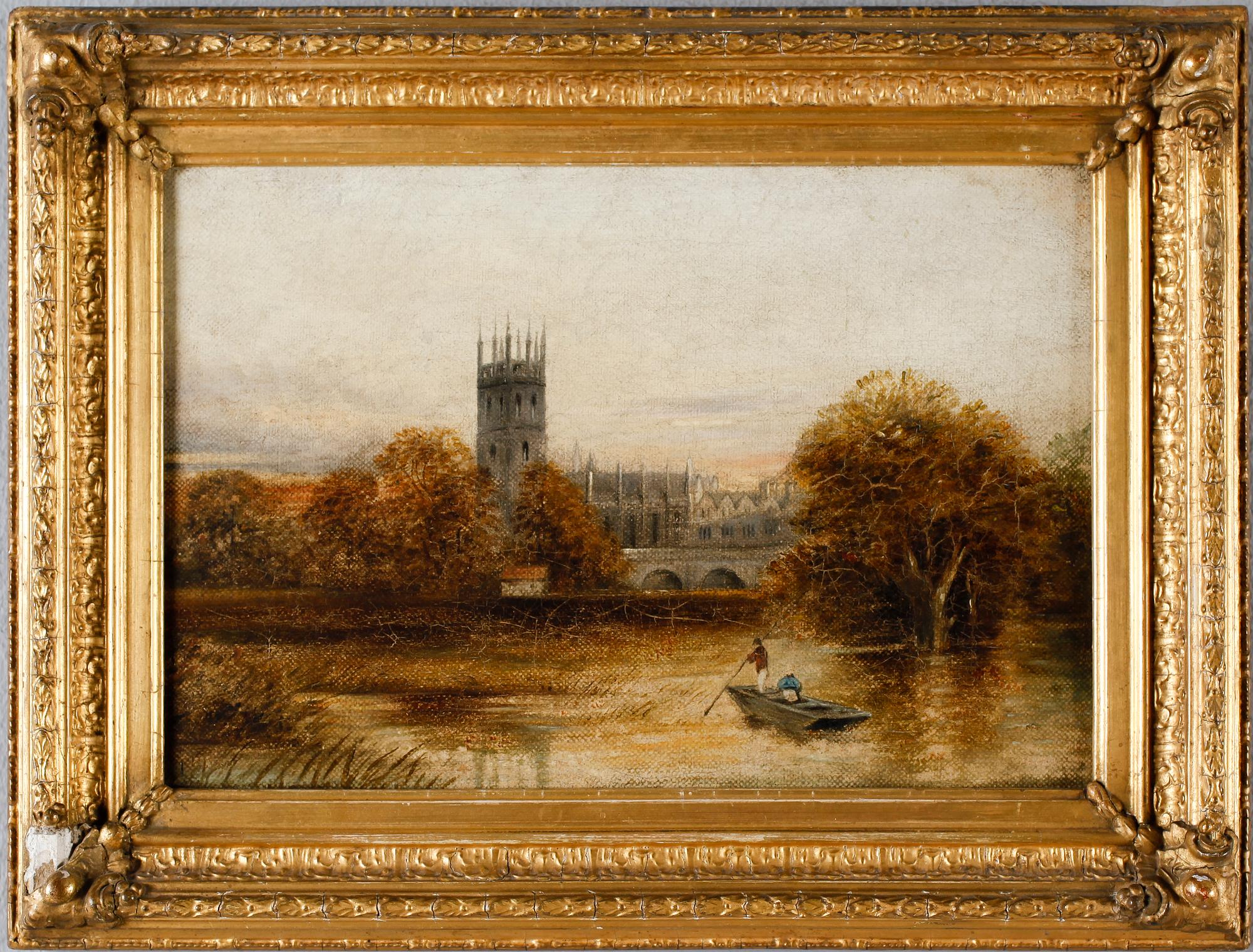 OKÄND KONSTNÄR, olja på duk, ej signerad, England, 1800-tal.