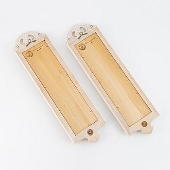 Spegelampetter, ett par, "Regnaholm", ur IKEAs 1700-talsserie.