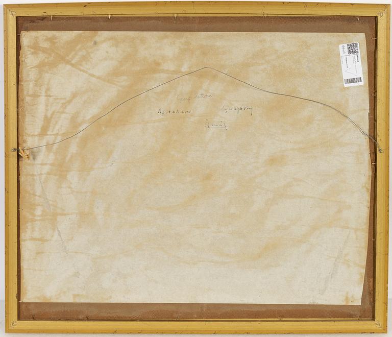 Georg Suttner, oil on panel, signed.