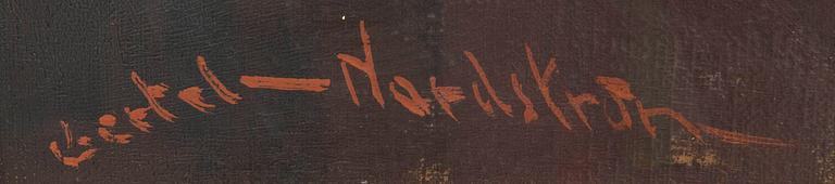 Bertel Bertel-Nordström, a signed oil on canvas.