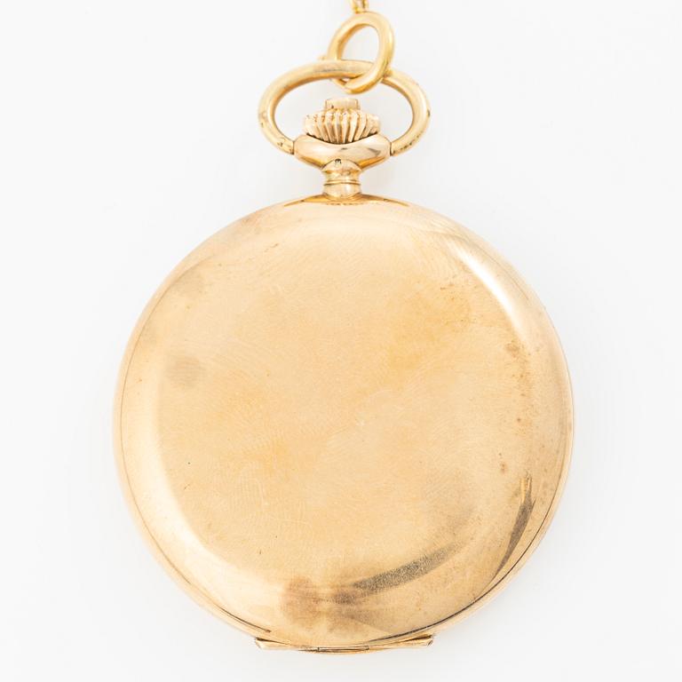A.Rossel-Conrad, Bienne, pocket watch, hunter, 52 mm.