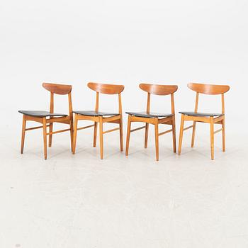 Stolar 4 st Farstrup Danmark 1960-tal.