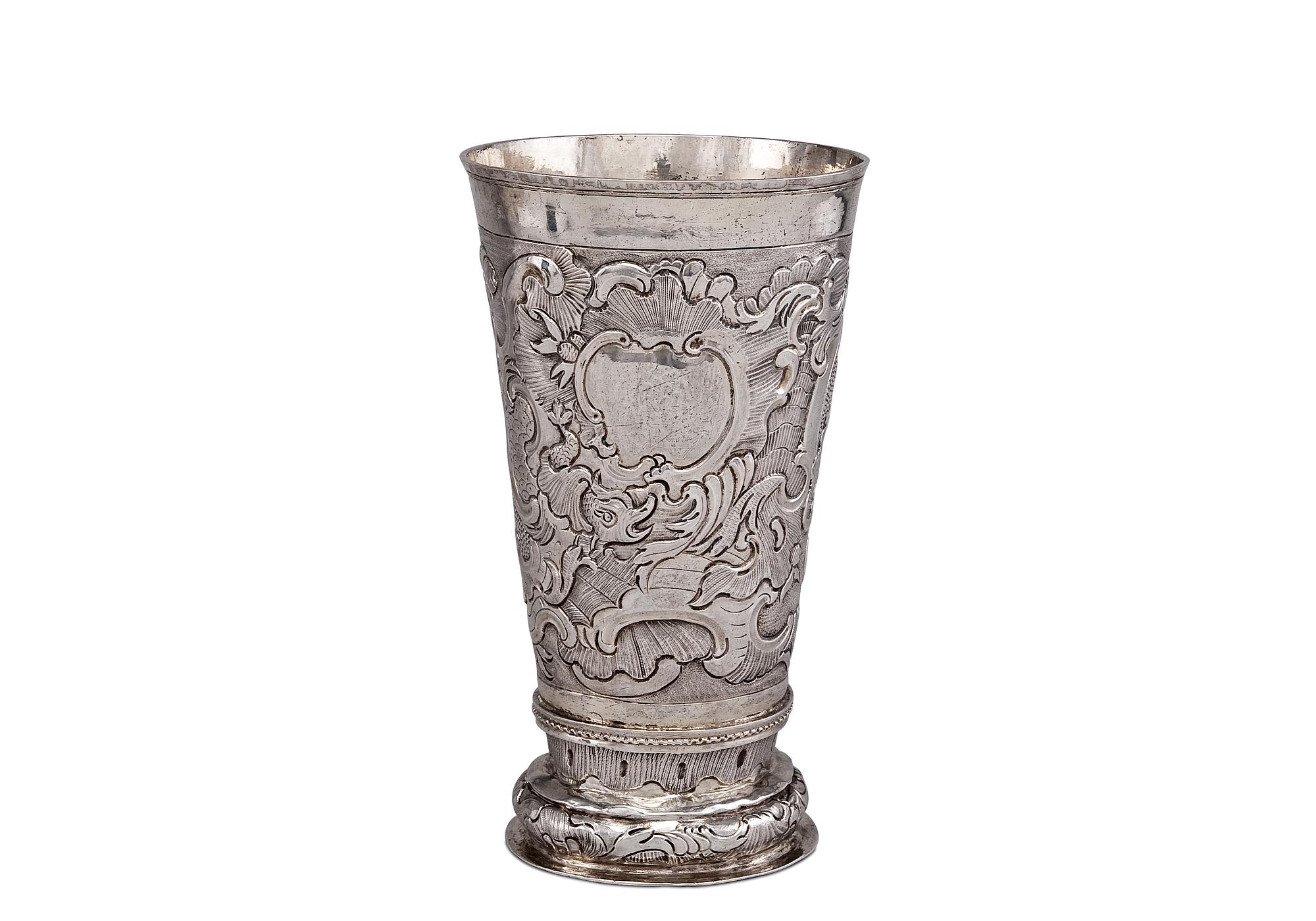 A BEAKER.