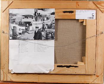 HÄVERÖ, BERT HÅGE, olja på duk, sign o dat 1971.