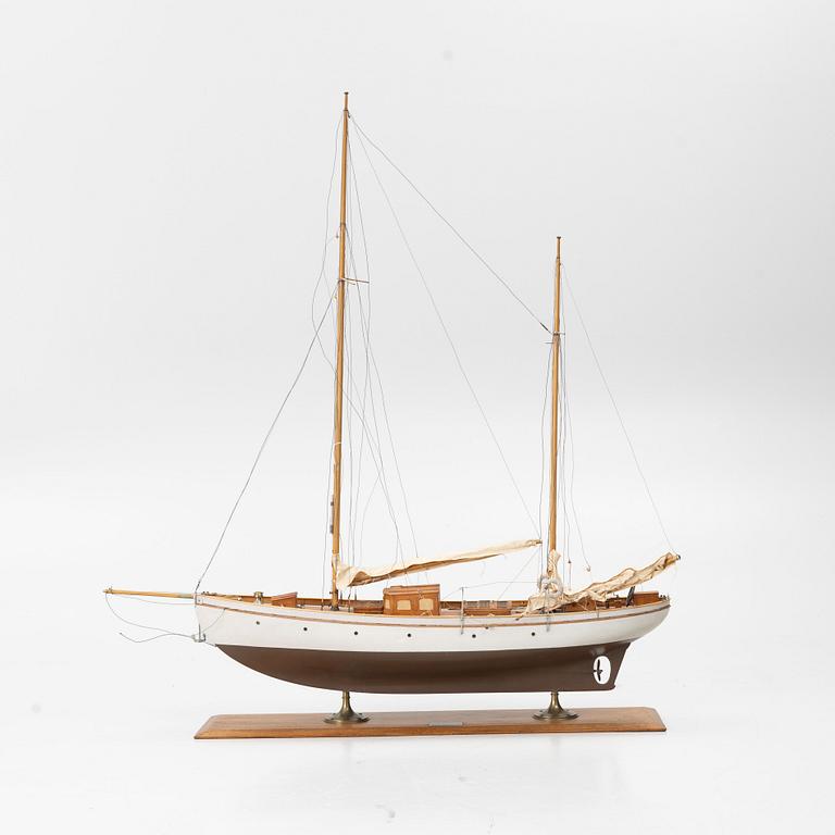 Ship model. “Independence III”, mid-1990s.