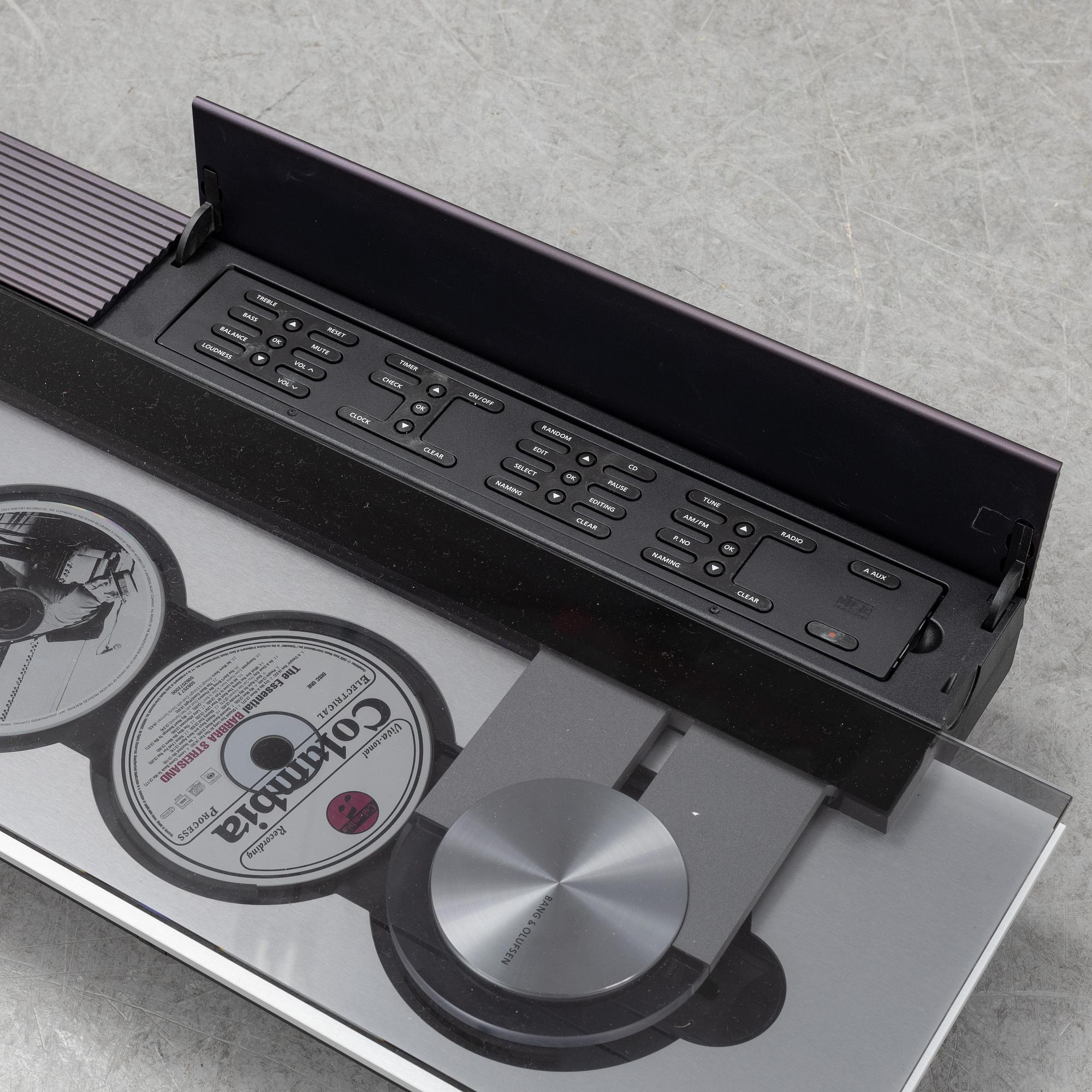 Bang & Olufsen, CD -Spelare, Beo Sound 9000 MK2, samt högtalare ett par.