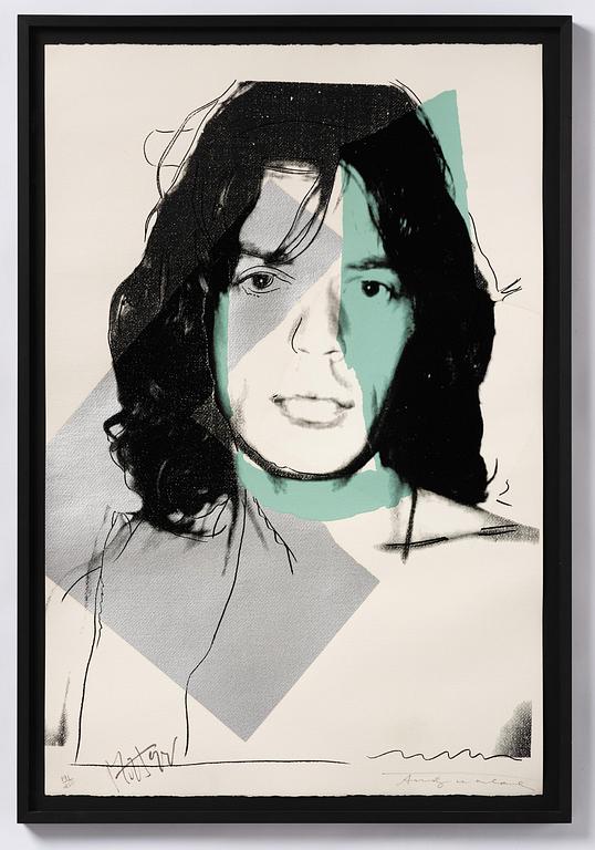 Andy Warhol, "Mick Jagger".