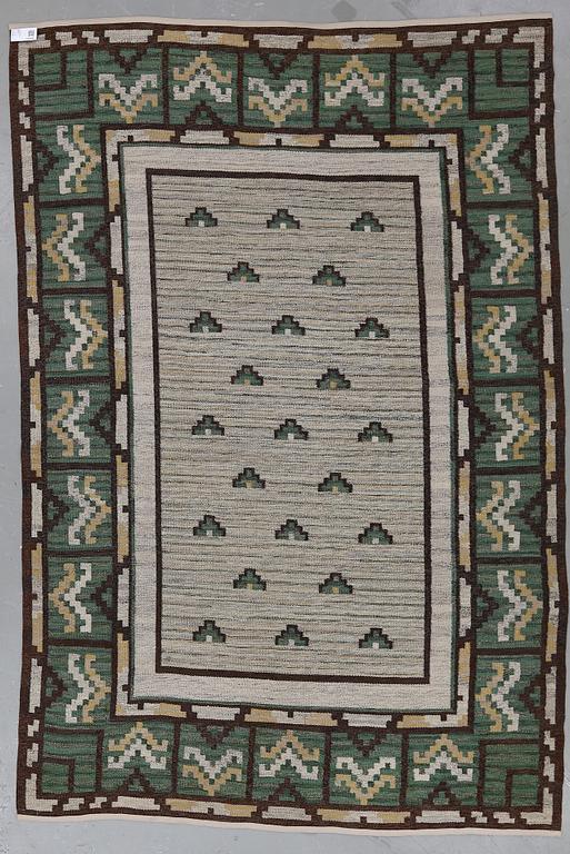 MATTA, sannolikt Sverige, rölakan, 1920/40-tal. Ca 285 x 195 cm.