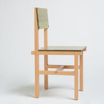 Fredrik Paulsen, a 'Röhsska', chair, unique prototype, Blå Station, Sweden 2019.