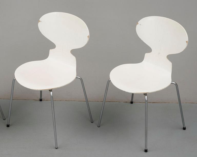 STOLAR, 5 st, "Myran", Arne Jacobsen för Fritz Hansen, 1973.