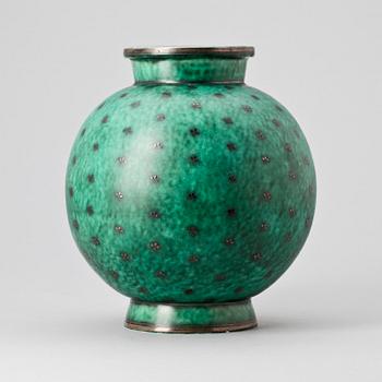 VAS, stengods, Argenta, Wilhelm Kåge, Gustavsberg.