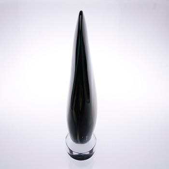 TIMO SARPANEVA, GLASSKULPTUR. Stabat mater. Sign. Timo Sarpaneva, studio Pino Sinoretto, Murano 1999.