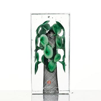 Oiva Toikka, a "Myöhäinen kevät" (Late Spring) glass sculpture, Nuutajärvi, Notsjö, 2008 for Iittala, Finland, ed 12/200.
