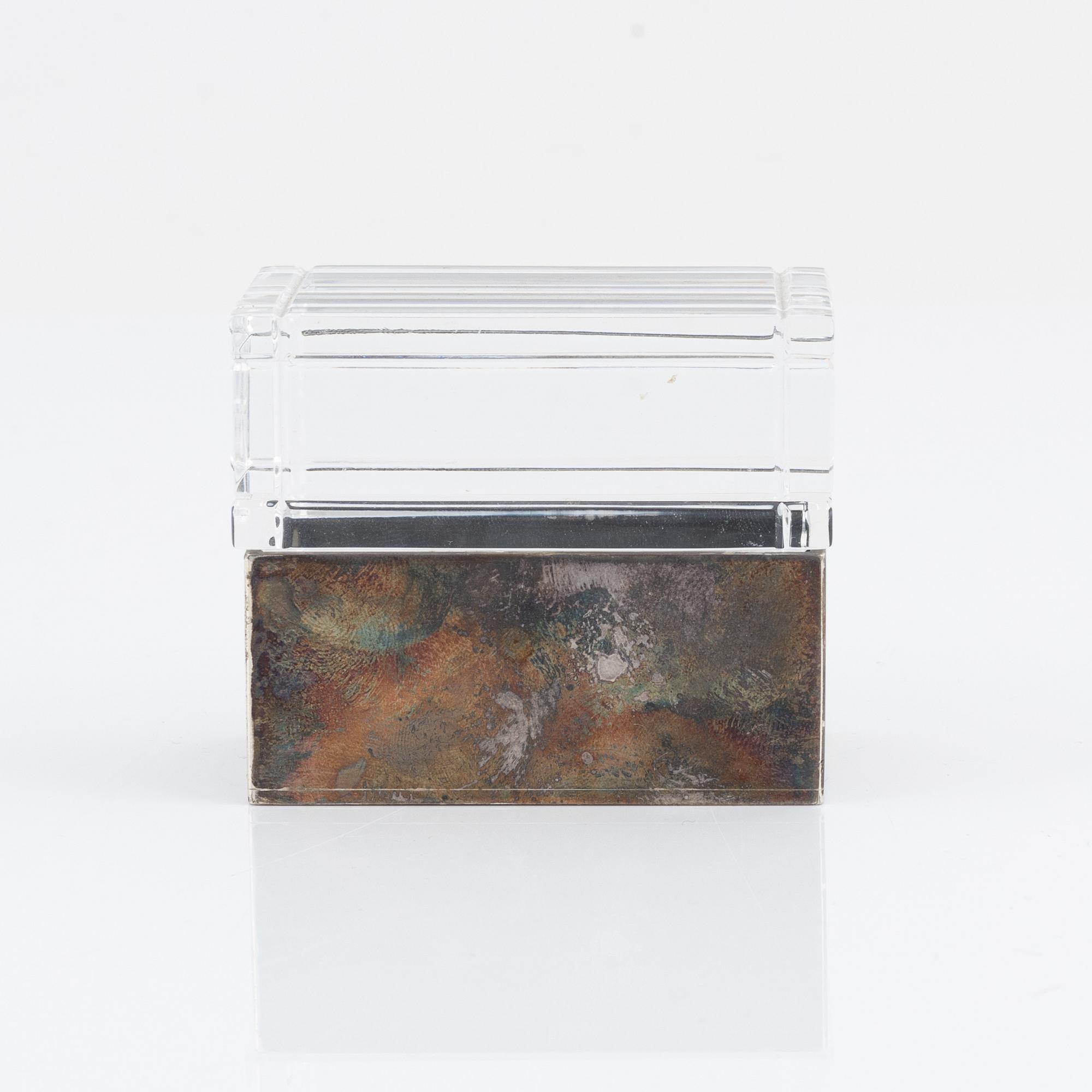 Gunnar Cyrén, a silver box, Gävle, 1983.