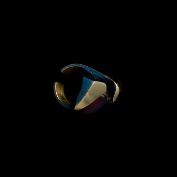 BJÖRN WECKSTRÖM, RING Scarab, eldbrons, Lapponia.
