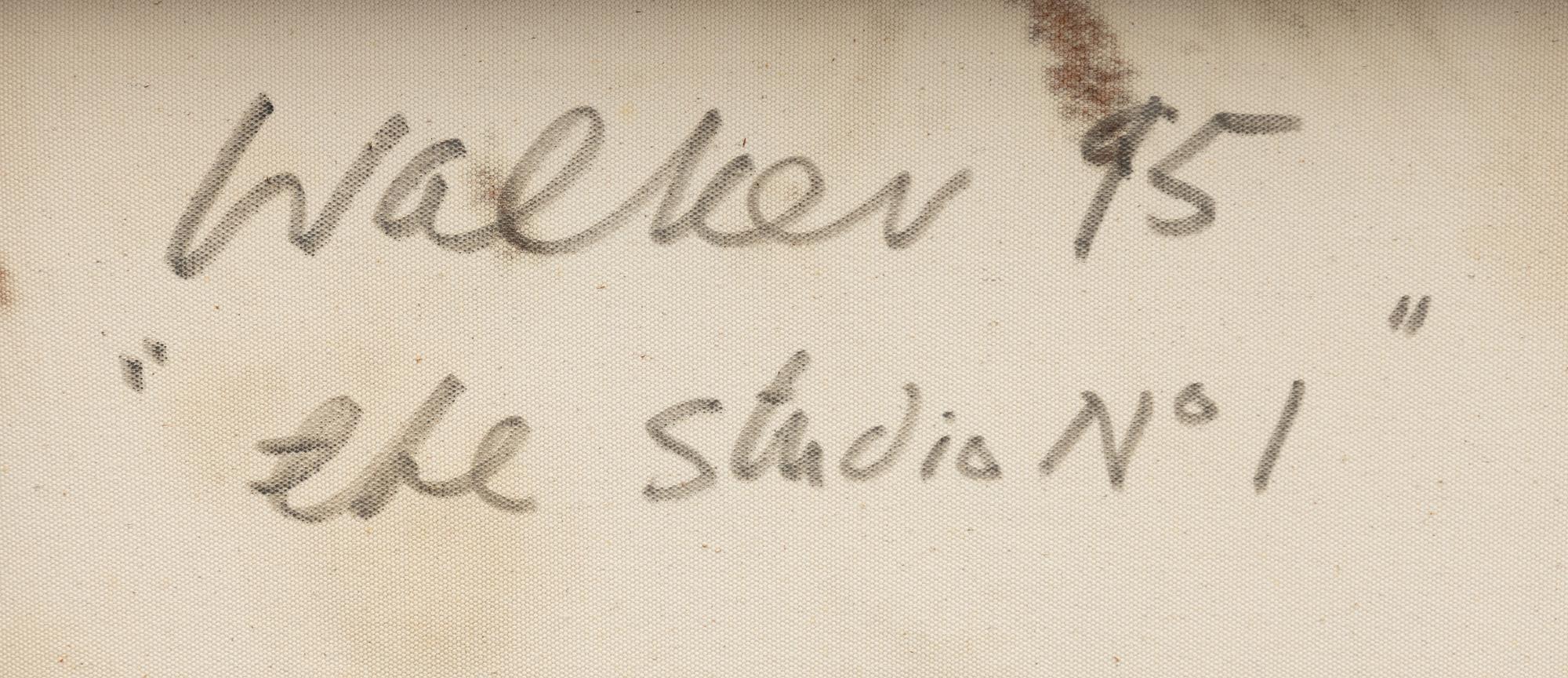 John Walker,  "The studio no. 1".