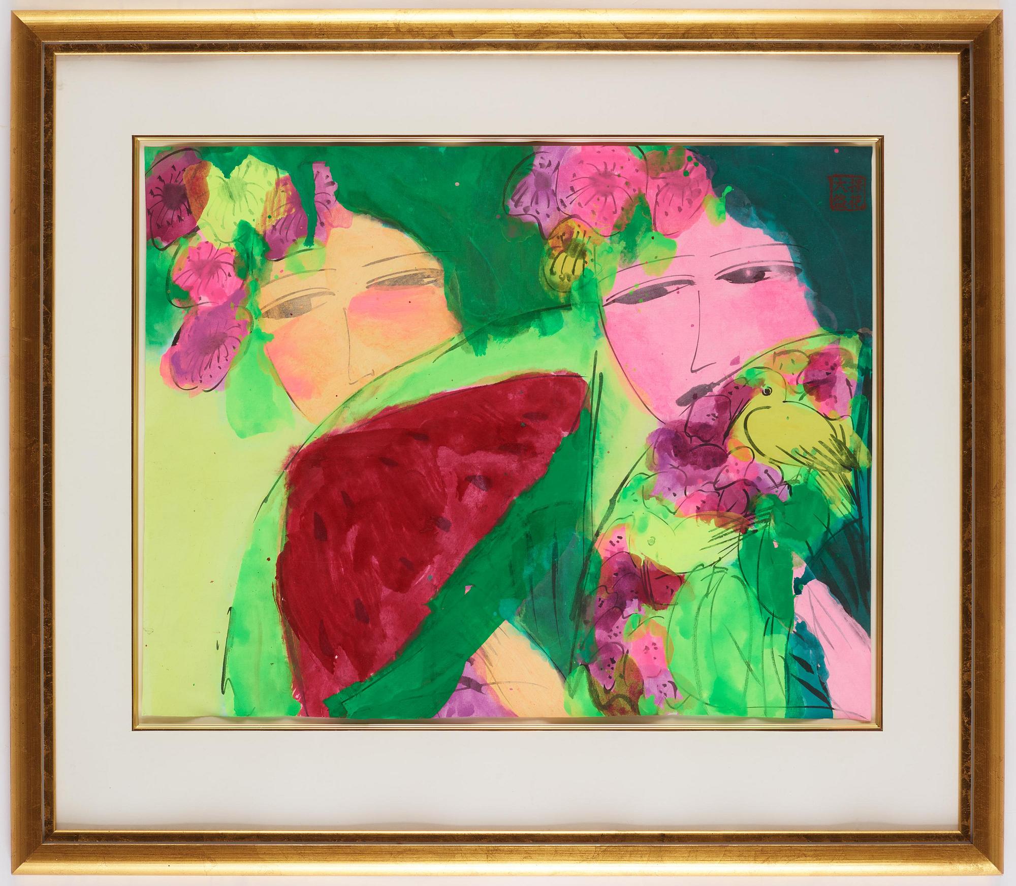 Walasse Ting, Untitled.