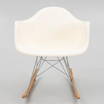 Charles & Ray Eames, an 'RAR' plastic armchair, Vitra, 2012.