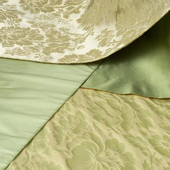 Upholstery fabric, green tones, 7 rolls, including Lelièvre.