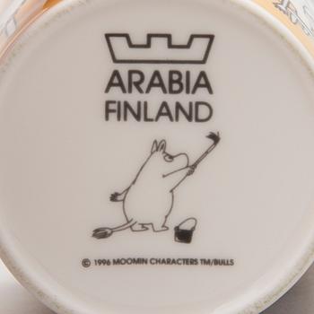 TOVE JANSSON, MUUMIMUKI, posliinia, Arabia, tuotannossa 1996–2002.