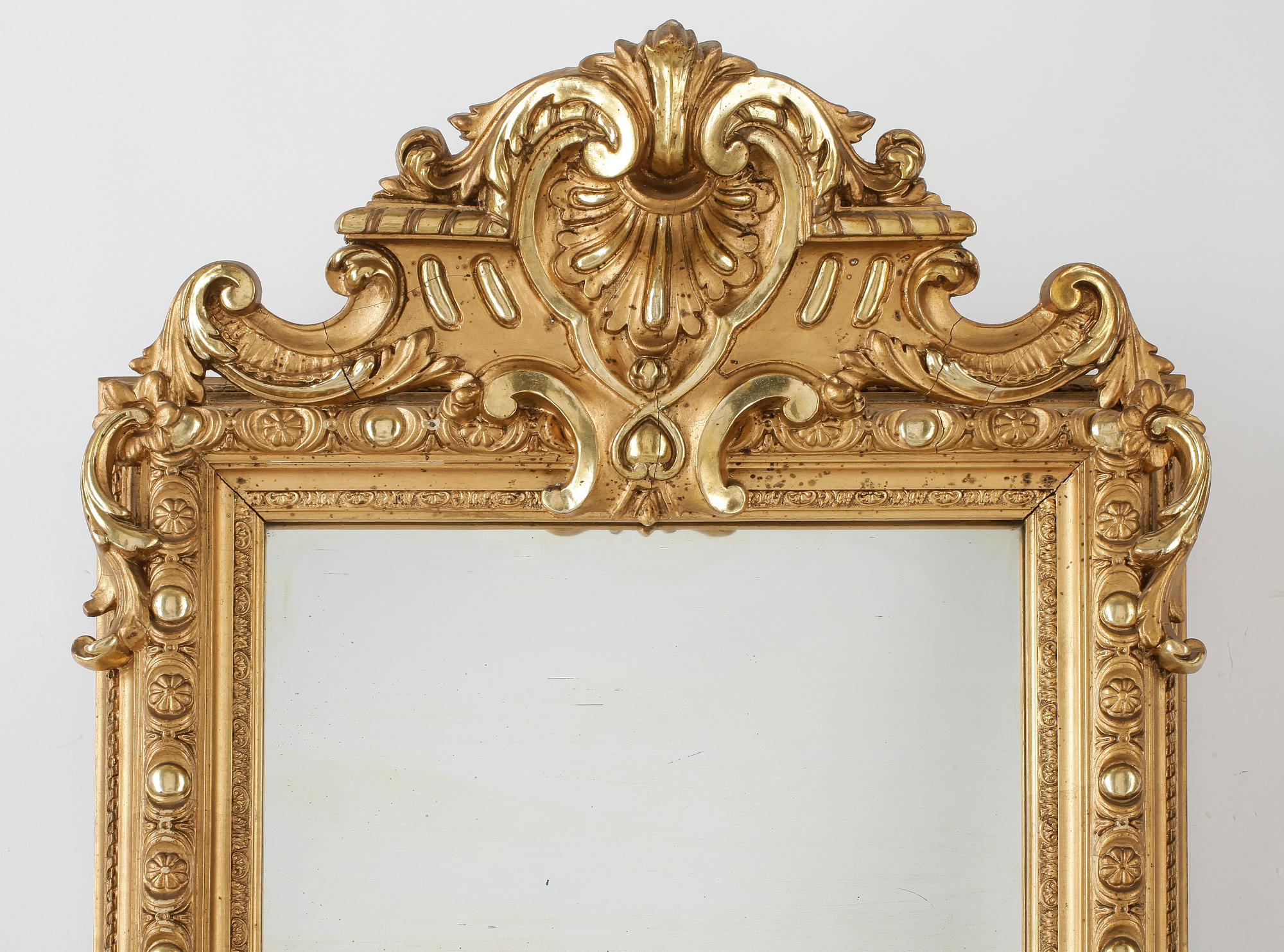 SPEGEL, Magnus Lind, Göteborg, nyrokoko, 1800-talets slut.