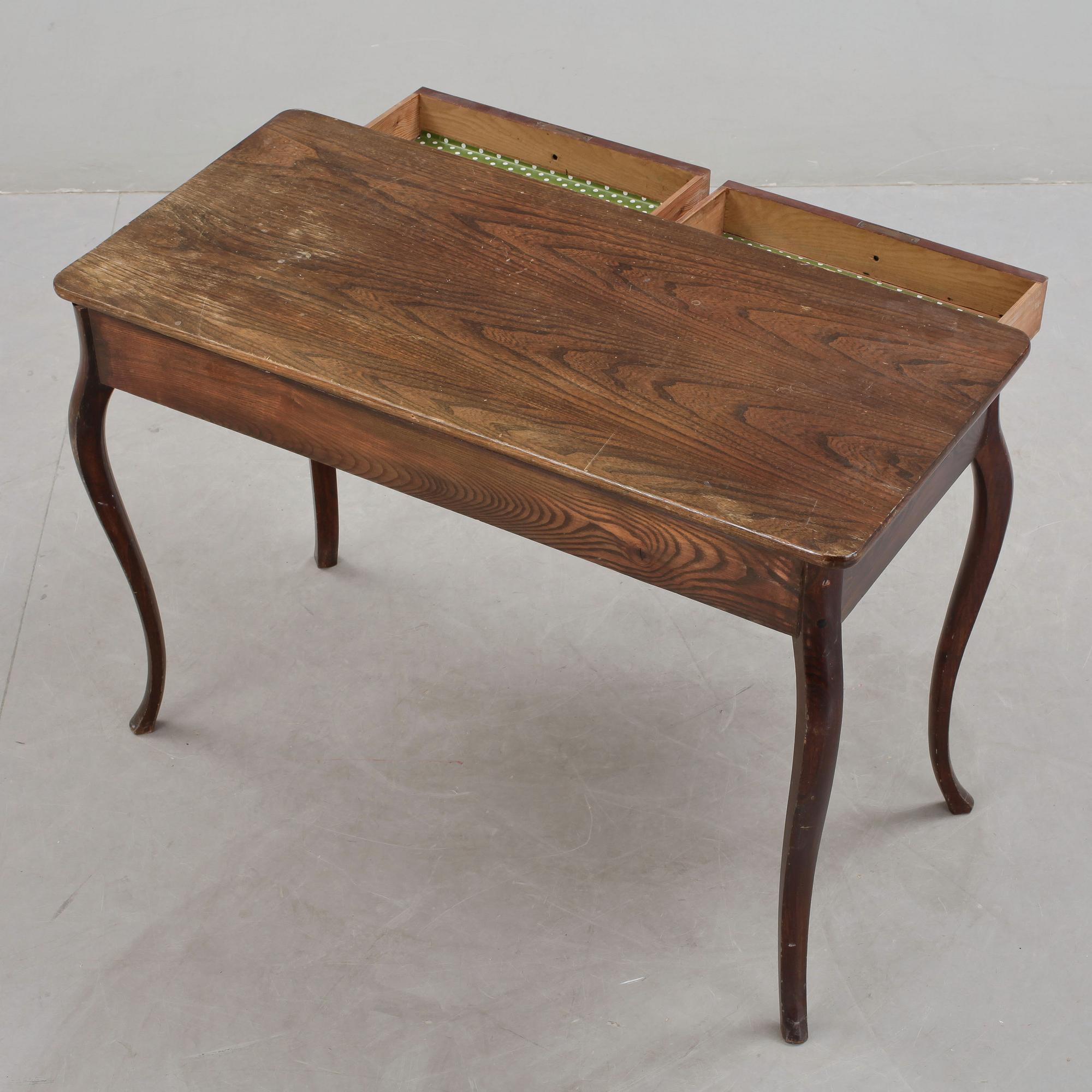 SKRIVBORD, rokokostil, omkring år 1900.