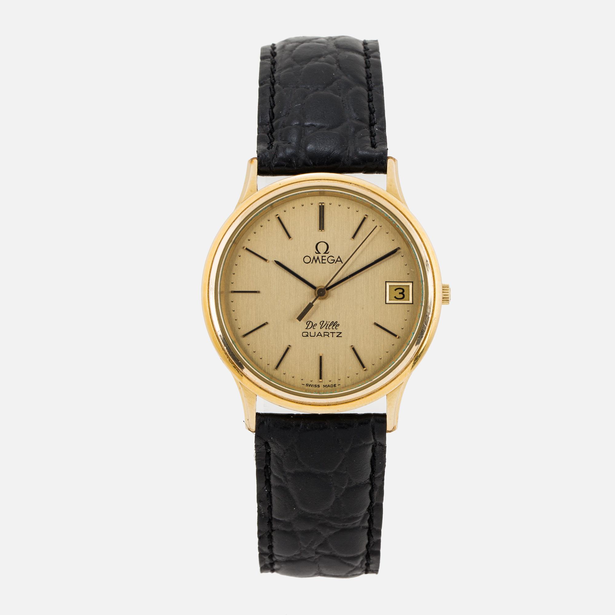 OMEGA, De Ville, wristwatch, 33.5 mm.