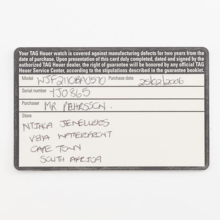 Tag Heuer, Link, wristwatch, 39 mm.