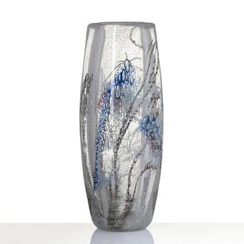 Simon Gate, a graal glass vase, Orrefors 1937.