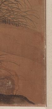 A handscroll of wild geese, in the style of Ma Lin (c. 1180-c. 1256), Qing dynasty, presumably 18th century.