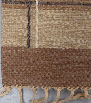 ULLA PARKDAL, A CARPET, flat weave, ca 301,5-302,5 x 201-202 cm, signerad UP.