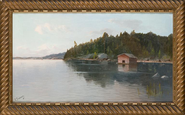 Eugen Stanowsky, oil on canvas, signed.