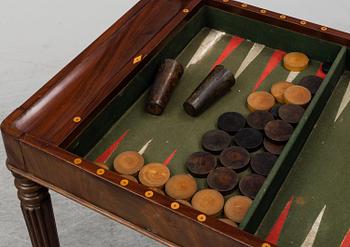 SPELBORD, 1800-talets mitt.