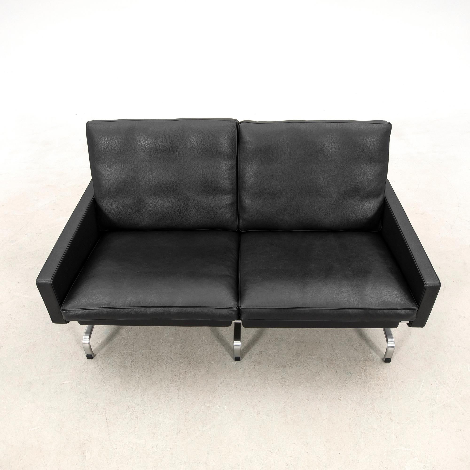 Poul Kjaerholm, sofa "Pk 31-2" for Fritz Hansen Denmark 2022.