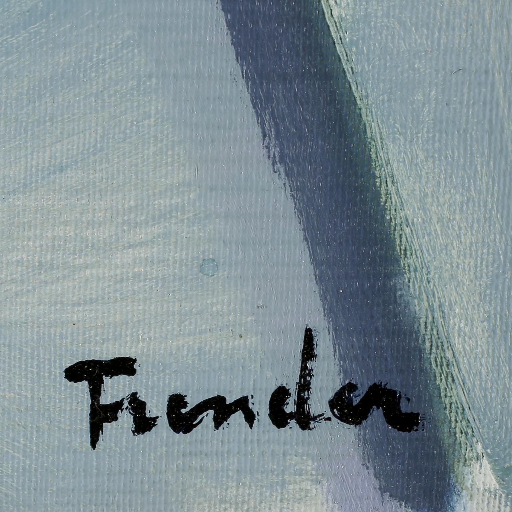 HELGE FRENDER, olja på duk, signerad Frender. - Bukowskis