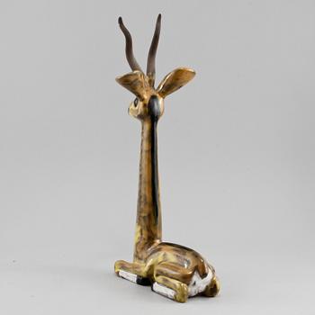 FIGUR, stengods, Vicke Lindstrand, Upsala-Ekeby, 1900-talets andra hälft.