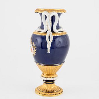 A Meissen Porcelaine Decorative Vase, mid 20th century.