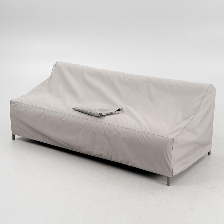 A contemporary garden sofa, from Dedon.