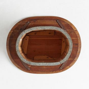 Axel Einar Hjorth, a stained pine "Utö" table, Nordiska Kompaniet, Sweden 1930's.