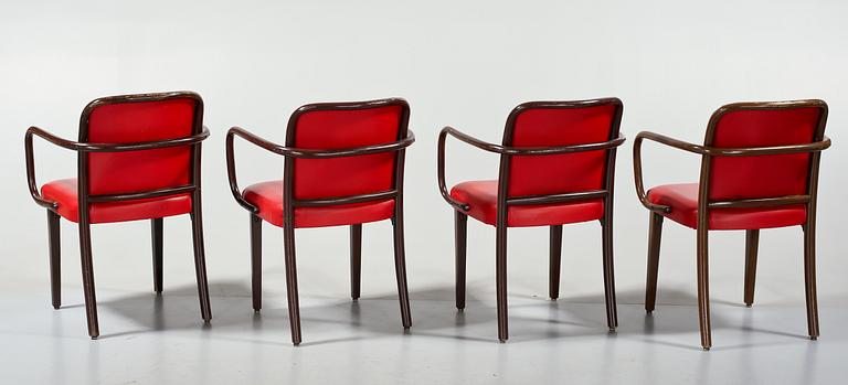 KARMSTOLAR, 4 st, Thonet, 1900-talets första hälft.