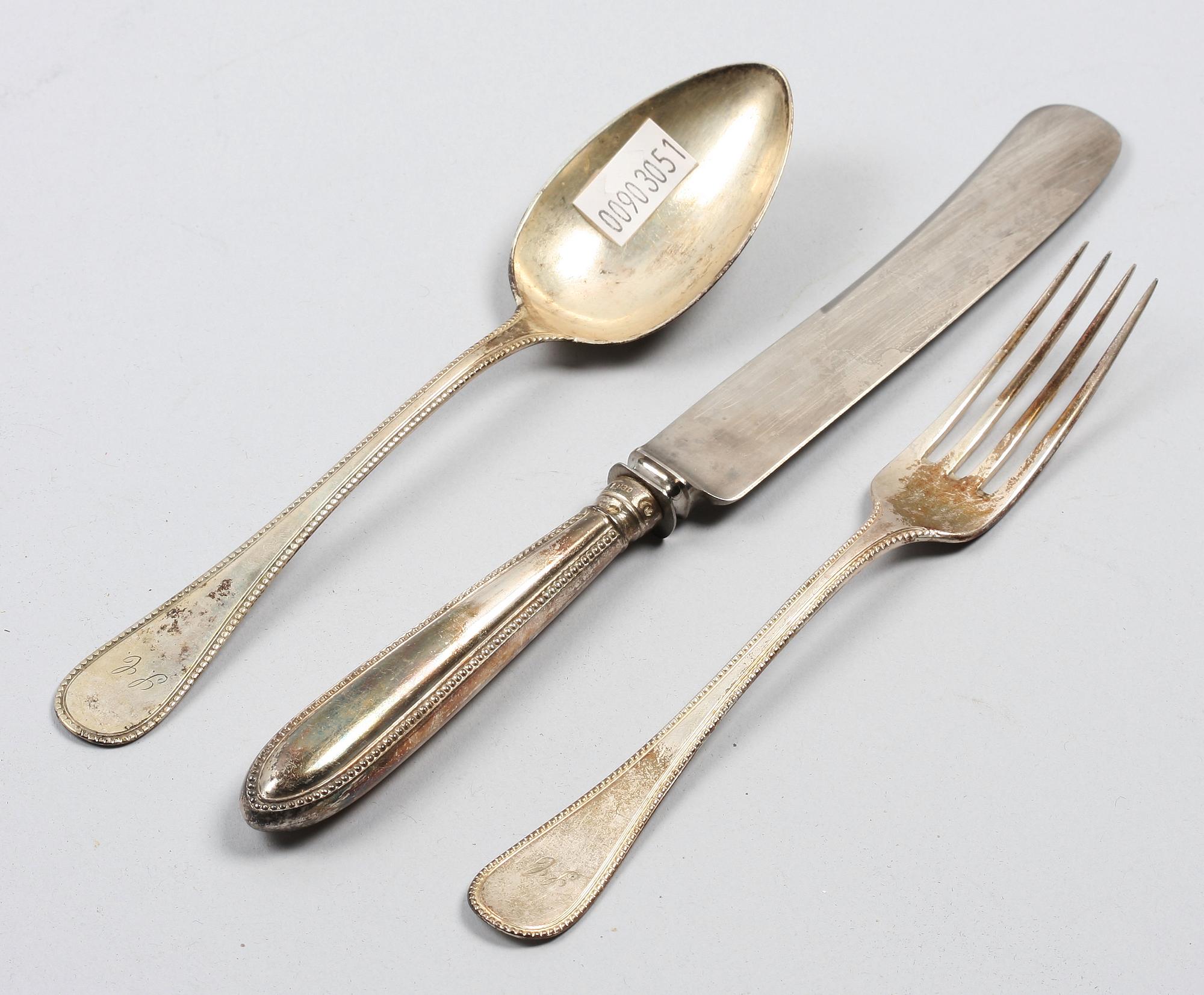 BESTICK, 6 st, silver.