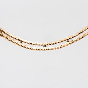 Halsband 18K guld.
