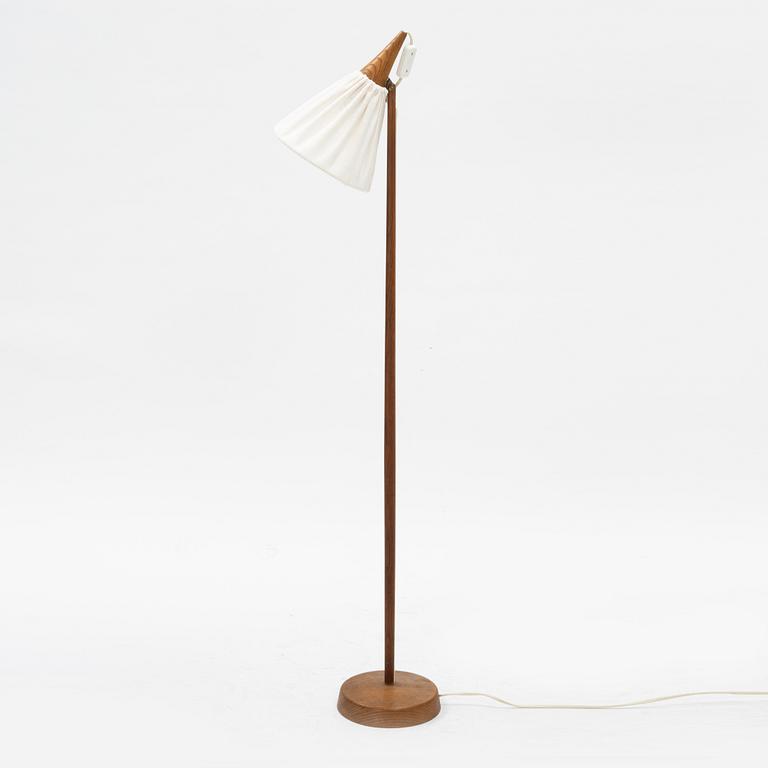 Uno & Östen Kristiansson, an oak floor light, Luxus, Vittsjö, Sweden, mid 20th Century.