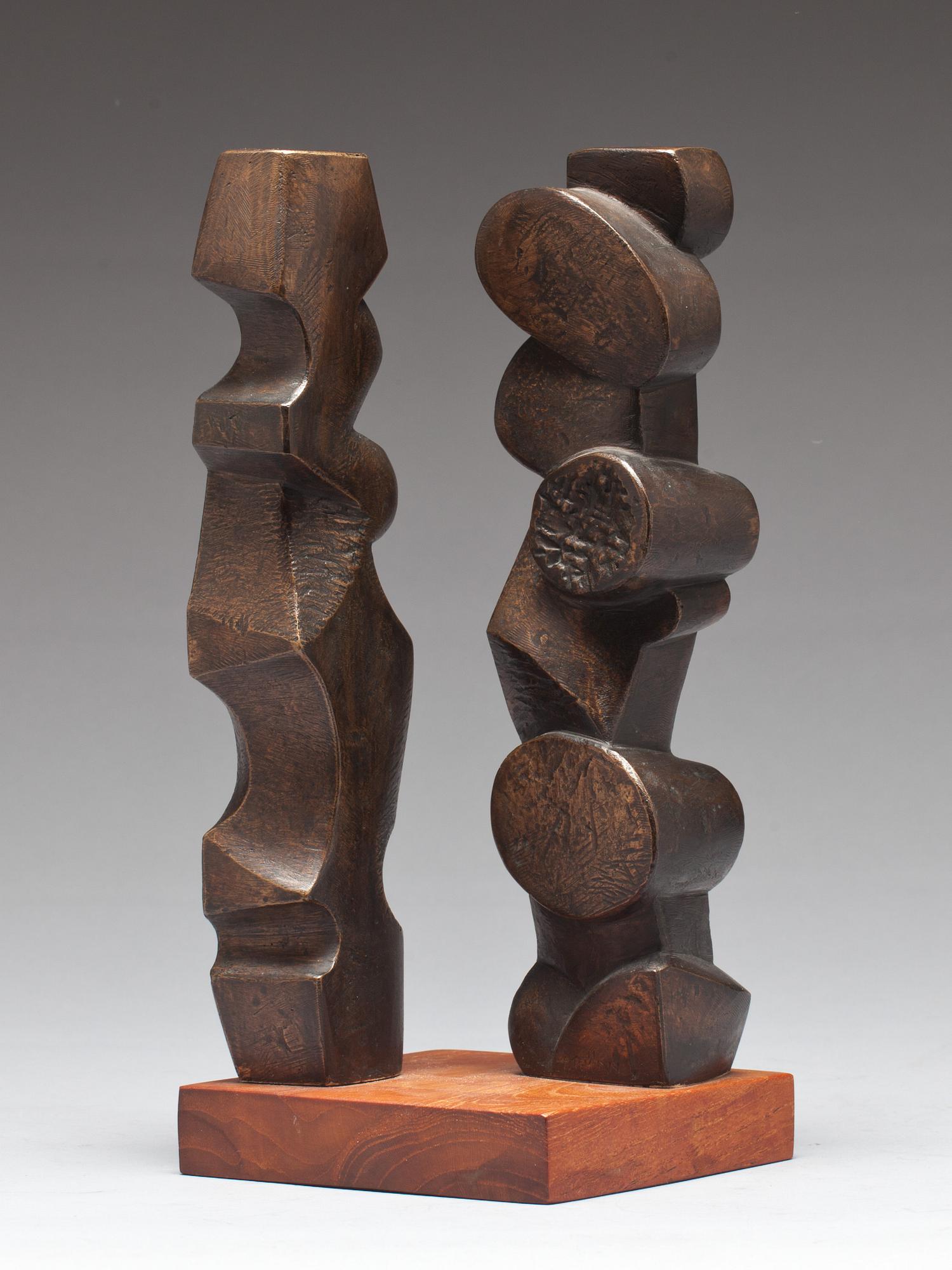 THURE THÖRN, skulptur, brons, signerad.