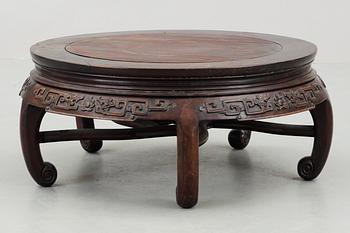 BORD, hardwood. Qing dynastin.