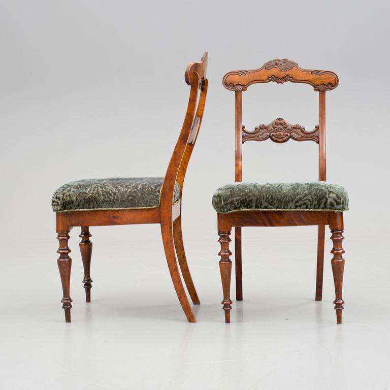 STOLAR 4 st, senempire. 1800-talets tredje kvartal.